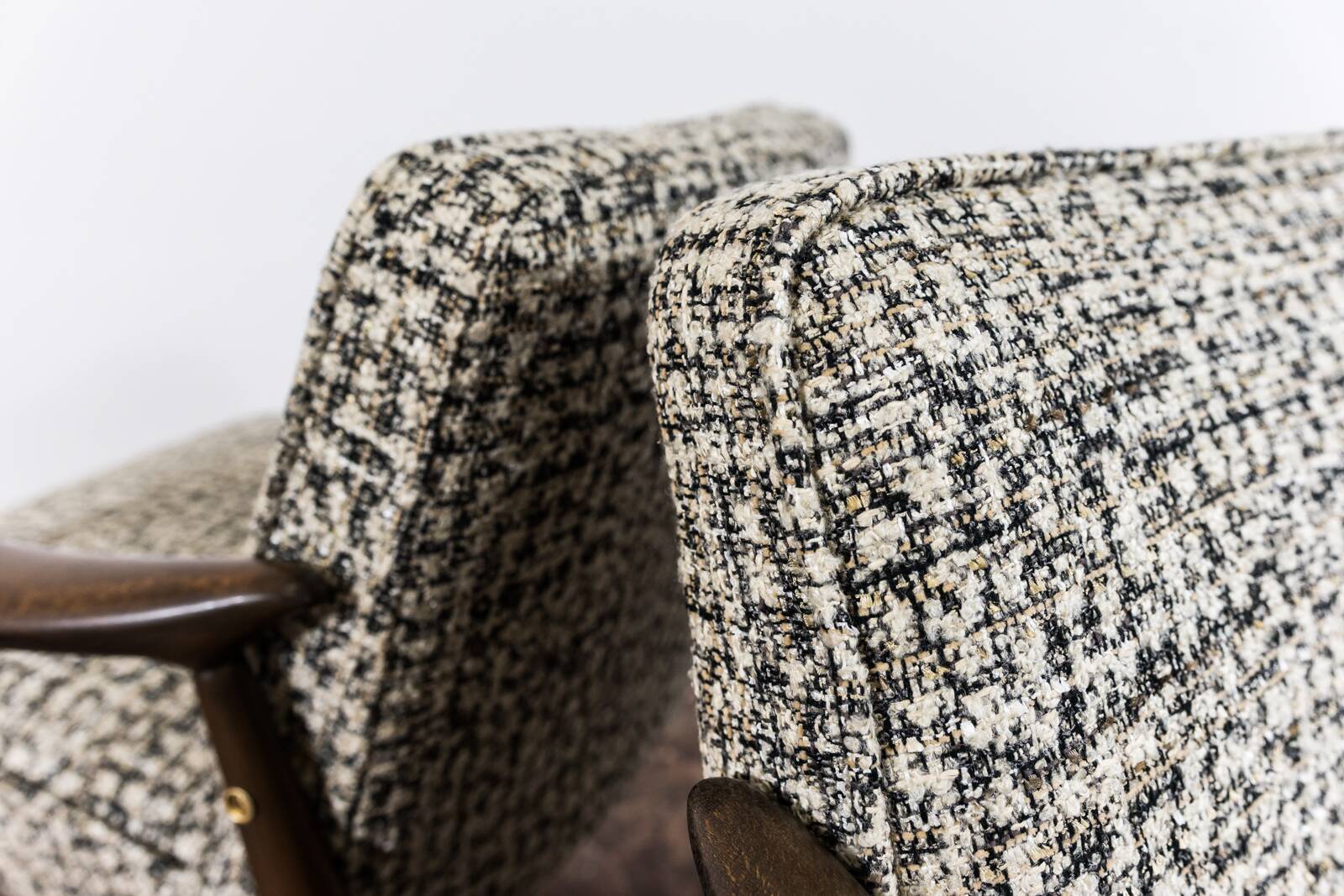 Fauteuils GFM-87 du milieu du siècle par J. Kędziorek, GFM, Pologne, années 1960, lot de 2