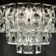 Mid-century chandelier/ceiling lamp by Kinkeldey, Germany, 1970s.