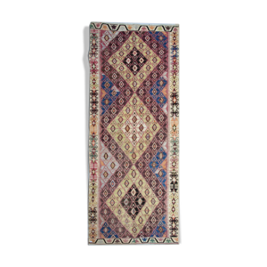 Tapis turc kilim 163x414cm