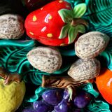 Vallauris barbotine plate Albert Ferlay