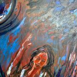 Oil on canvas, The Leap in Faith, Andrew Vicari