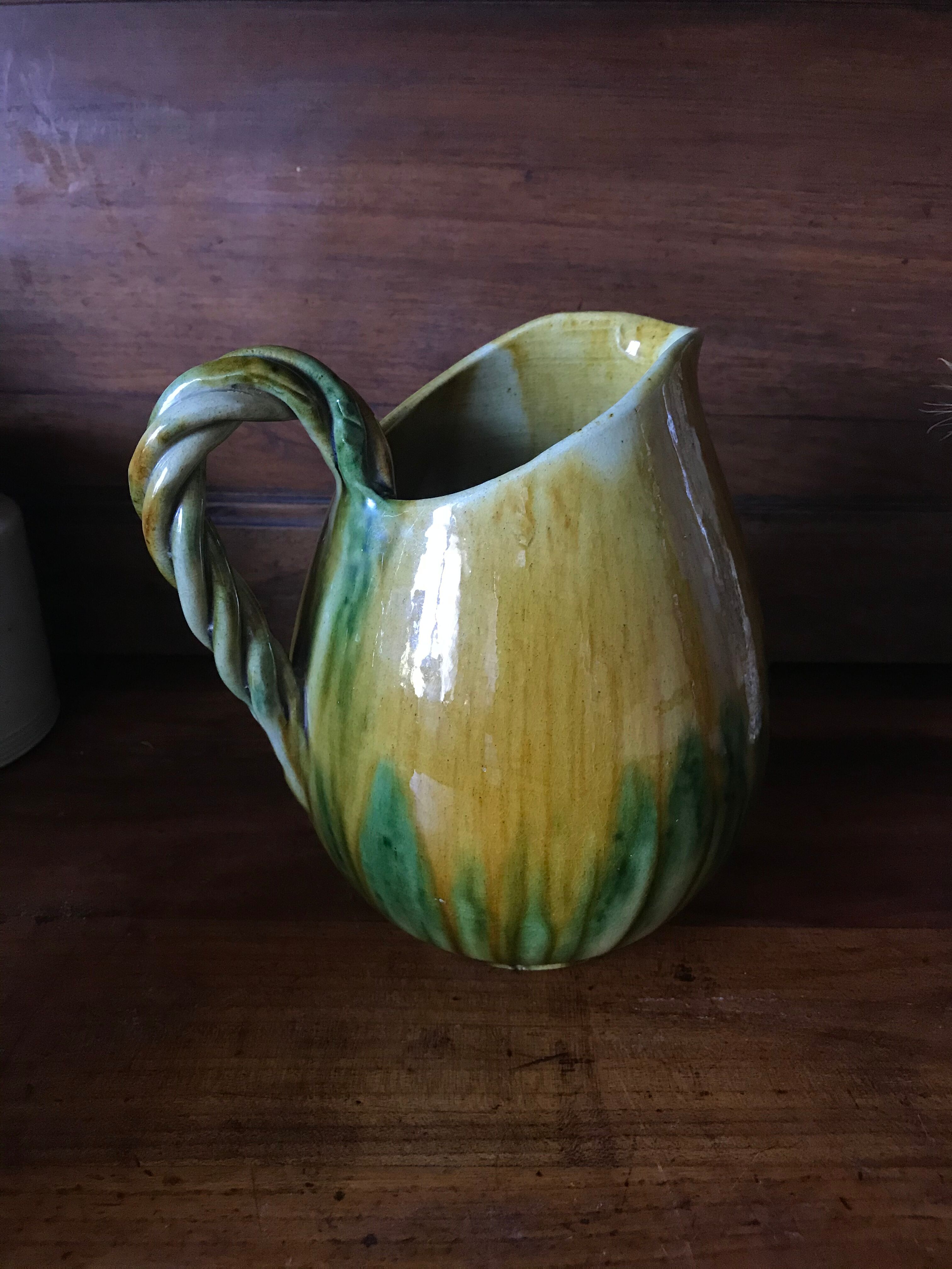 Vallauris sandstone pitcher