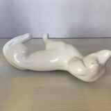 White ceramic dog