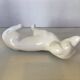 White ceramic dog