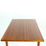 Table à manger en acajou, Tchécoslovaquie 1970