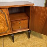 Exceptional Antique Marquetry Inlaid Hall Console / Sideboard – Circa 1900