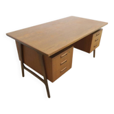 Teak desk with drawers, Denmark 1960