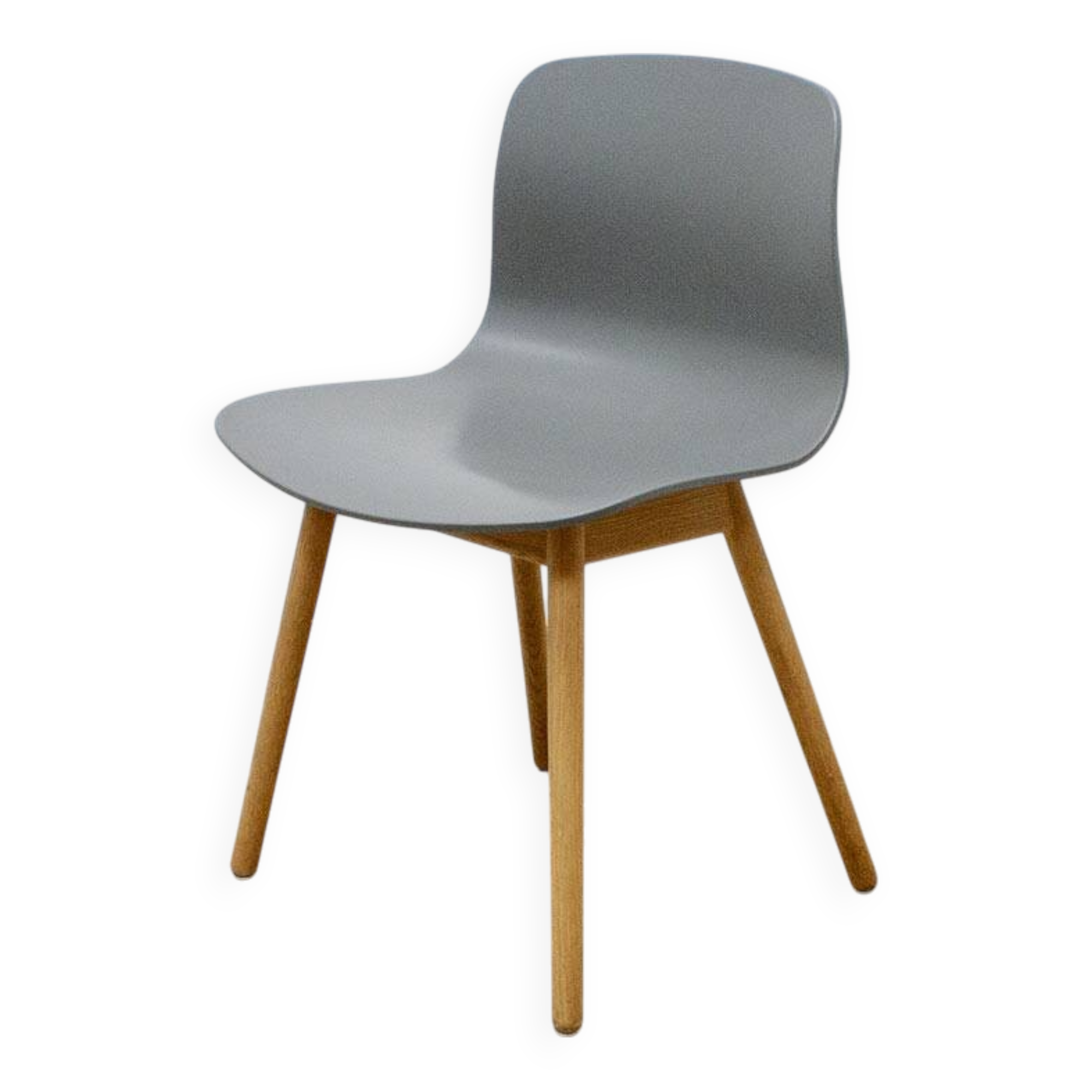 ACC12 chair in grey plastic by HAY
