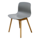 ACC12 chair in grey plastic by HAY