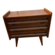 Commode osier vintage