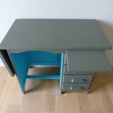 Laurette's accounting office and her chair.