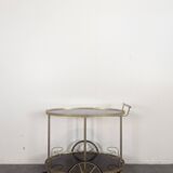 Vintage serving trolley or rolling table