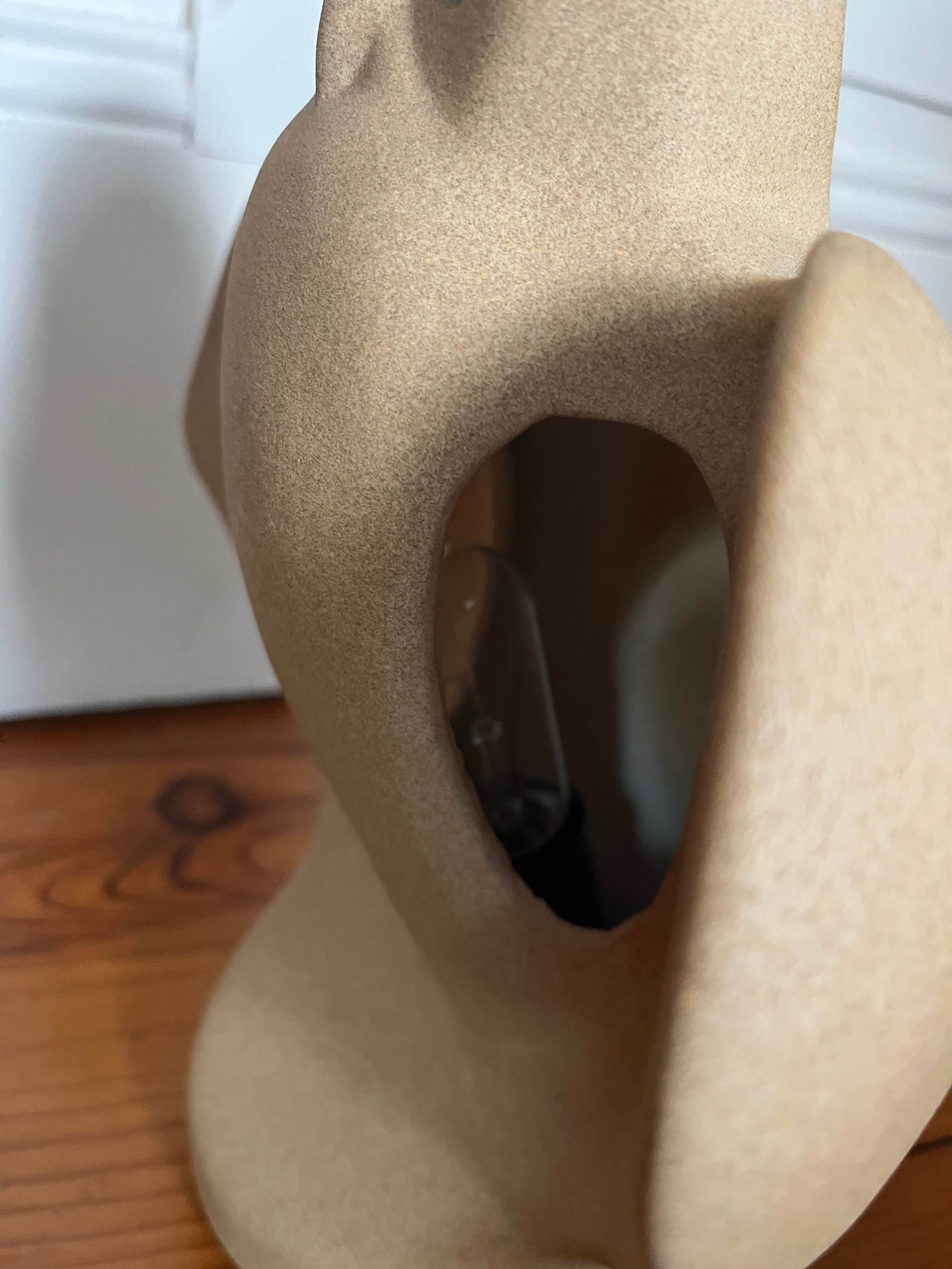 Owl ceramic lamp 70s