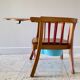 Vintage wooden Baumann baby armchair