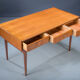 Mid-Century Teak Freestanding Desk from Bartels, 1960s