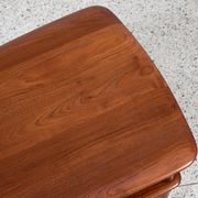 Table d'Appoint Danoise Mid-Century en Teck par Peter Hvidt & Orla Mølgaard-Nielsen