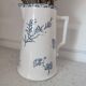 Old milk jug Digoin Sarreguemine model Carmen iron earth