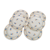 Assiettes plates Hamage Moulin des Loups