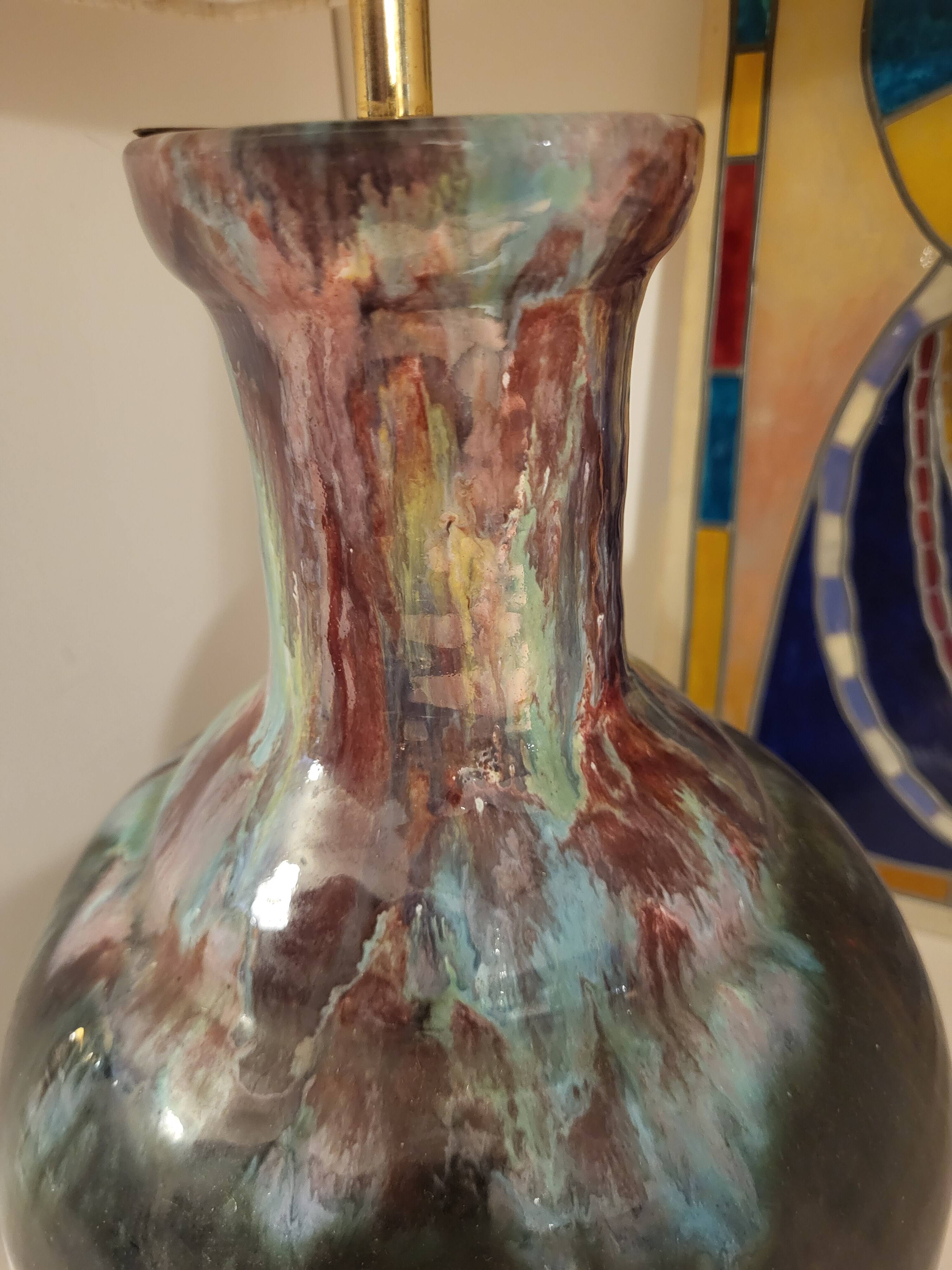 Vintage ceramic lamp