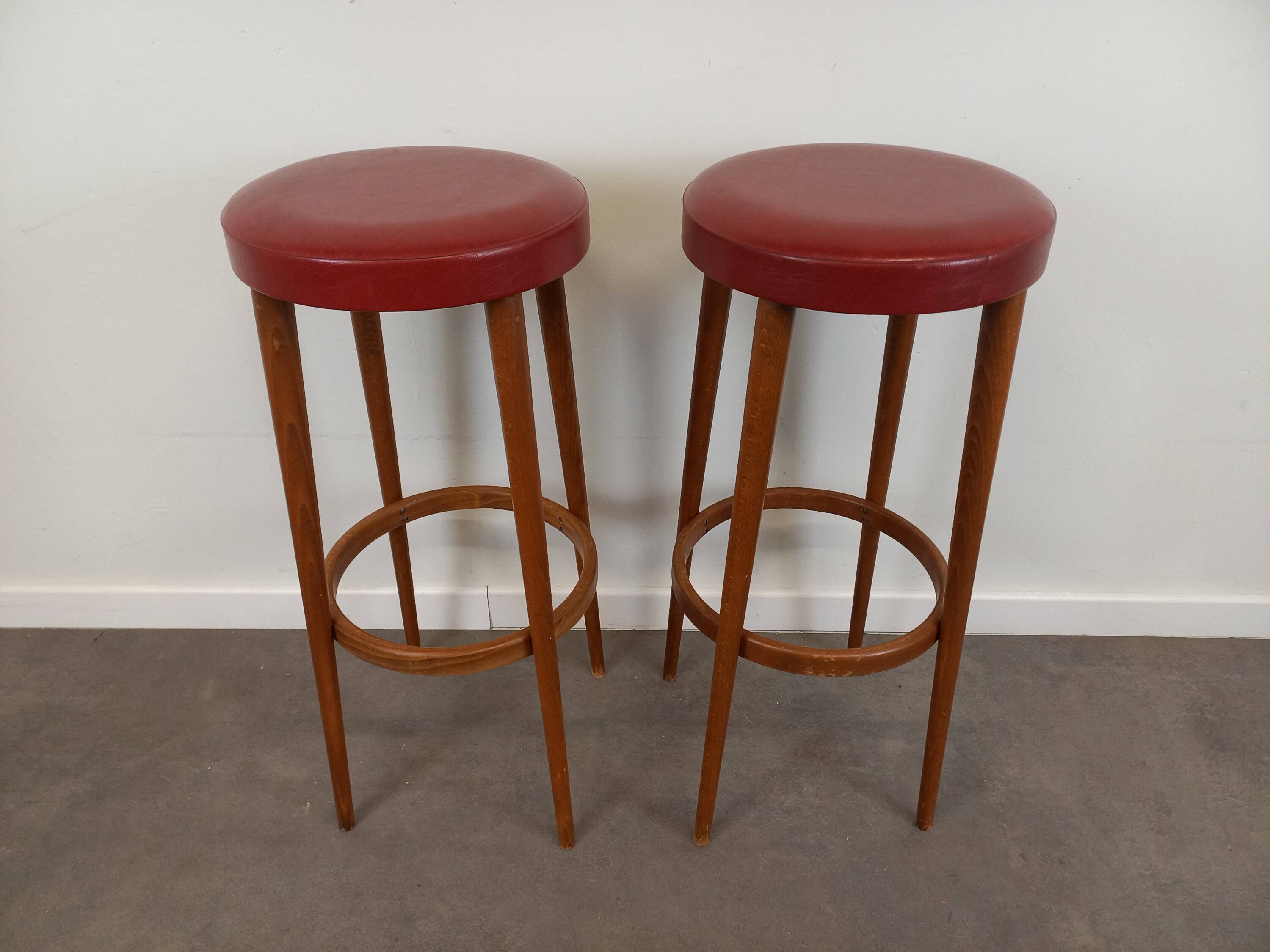 Pair of vintage bar stools