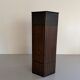 Hexagonal copper umbrella stand signed by the artist, 1960s, Italy.