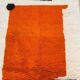 Handmade rug 200x300 cm, wool, orange, Morocco