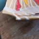 Fruit bowl, ceramic dish Vercor Vallauris style 60s 70s