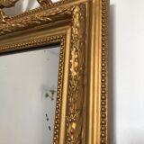 Miroir doré baroque