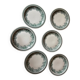 Série de 6 assiettes vintage