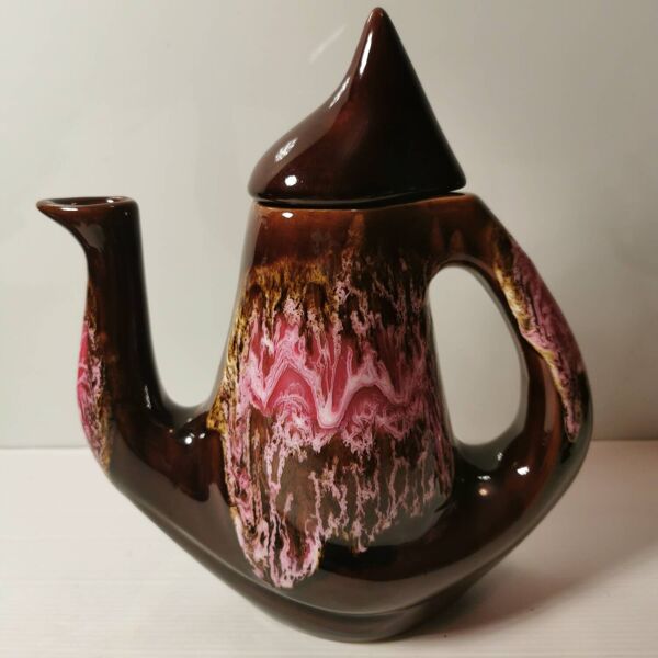 Service à Café /Thé Vallauris 13 Pièces don't Mugs. Signé Vintage