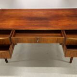 Bureau de direction vintage en palissandre danois