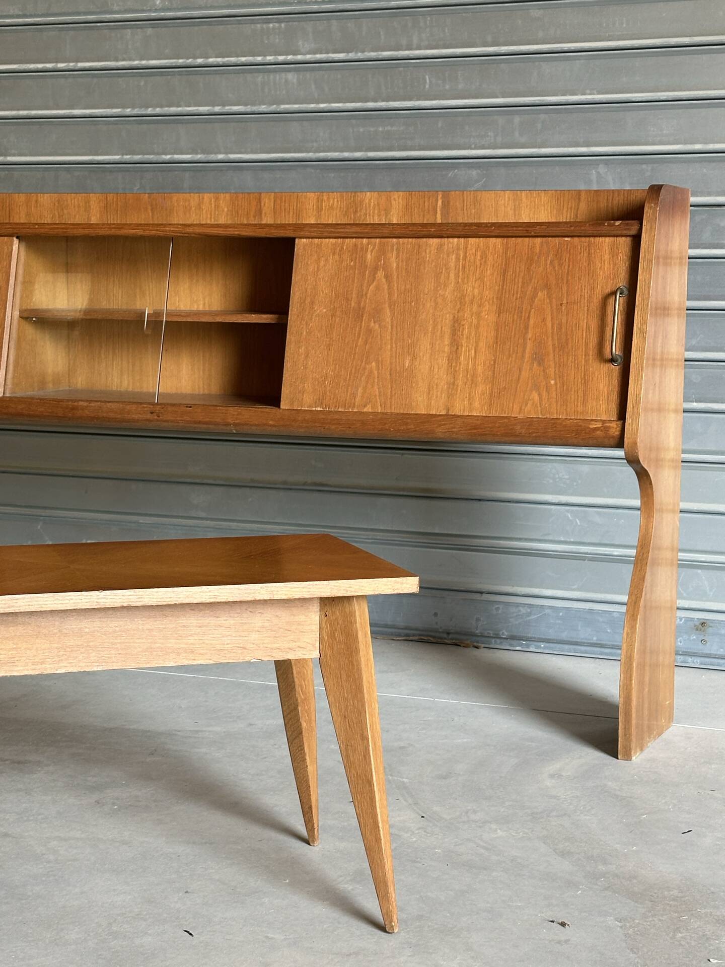 Vintage sideboard, Scandinavian style from the 1950s-1960s.