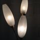 Lampadaire doré des années 60