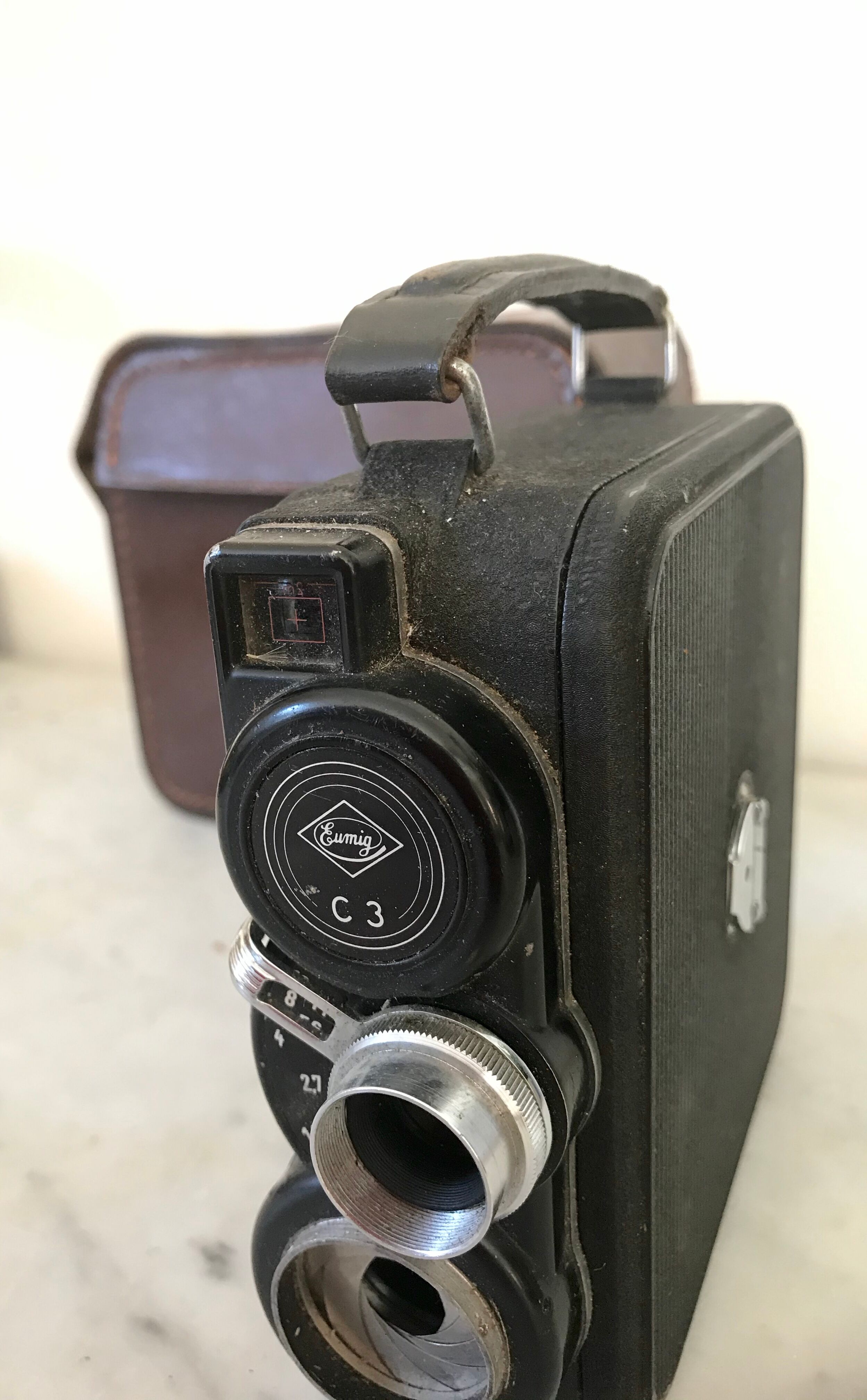 Vintage mechanical camera Eumig C3