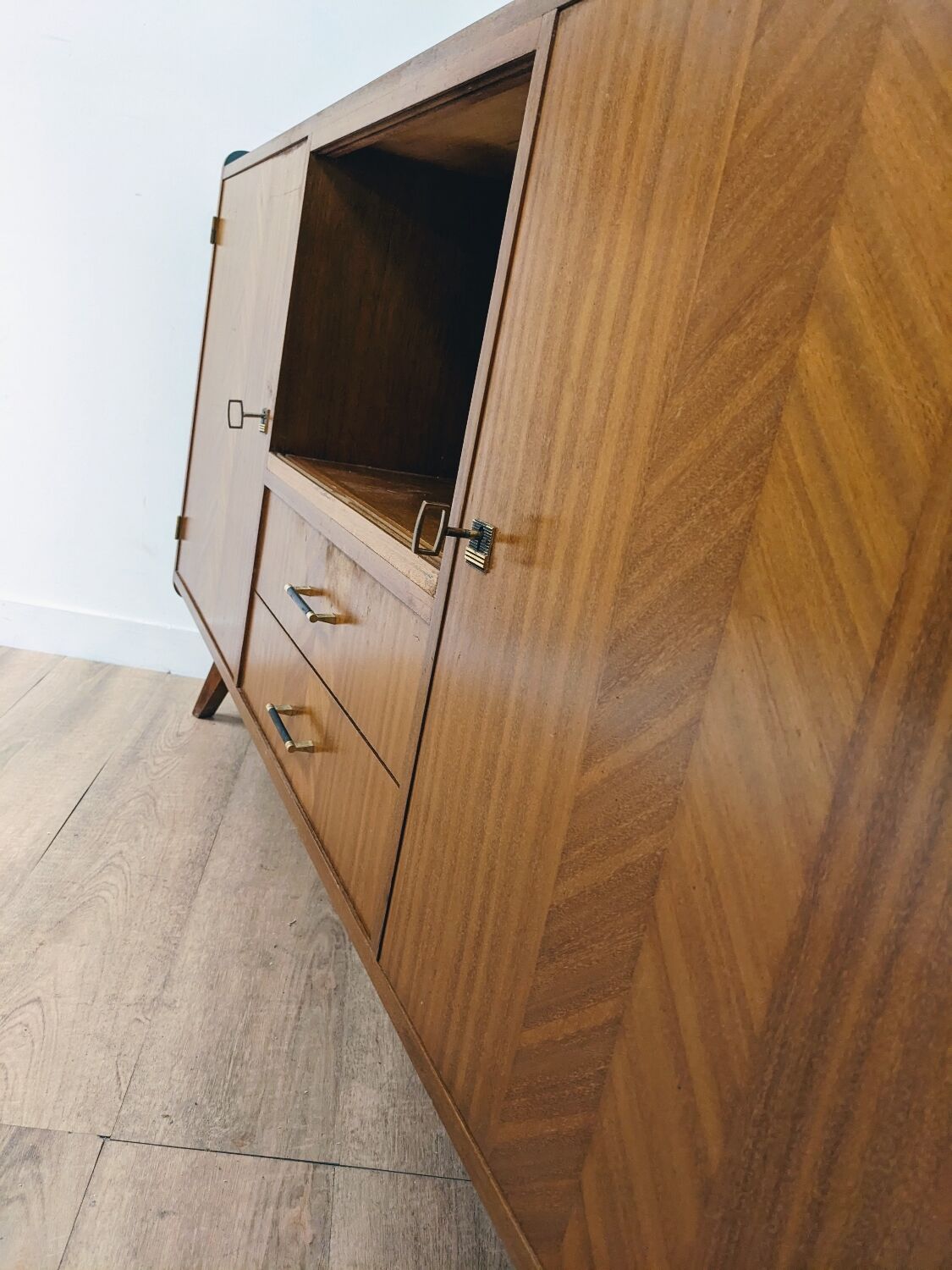 Vintage wooden sideboard
