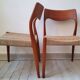 Vintage Niels Otto Møller 1950s chairs