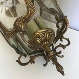 Golden bronze vestibule lantern