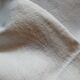 12 old damask linen napkins with monogram, 60x74 cm