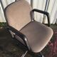 Chaise de bureau tissus vintage