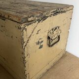 Large wooden chest, storage trunk