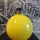 Lampe boule verre 1980