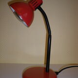 Lampe à poser émaillée vintage années 70