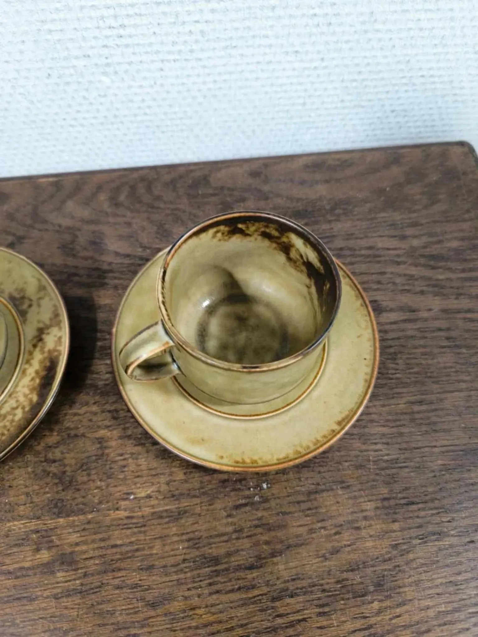 Set of 2 cups and saucers Langenthal