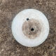 1960s concrete ball planter