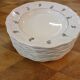 12 old Digoin and Sarreguemines soup plates