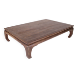 Imposing “Kang” coffee table known as opium table, China.