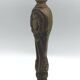 Old gilded bronze lamp base with Louis XV style rocaille decoration