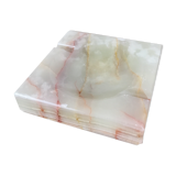 Square ashtray - onyx marble