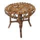 Ottoman stool in bamboo and rattan 1960