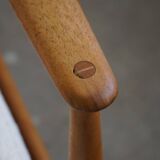 Two-seater canapé Arne Vodder, model Fd 161, reupholstered in boucle, 1950s.